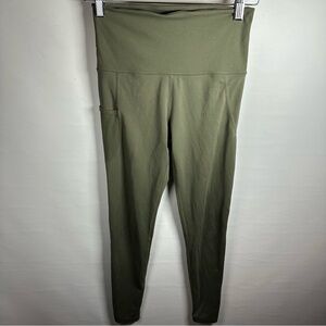 Olive High-Waisted Leggings
